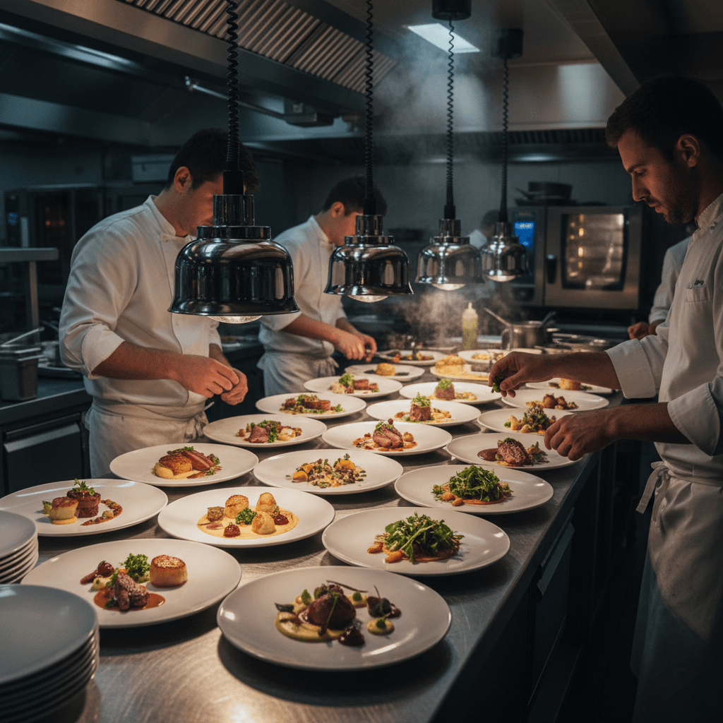 Présentation des plats de Maison Aurèle