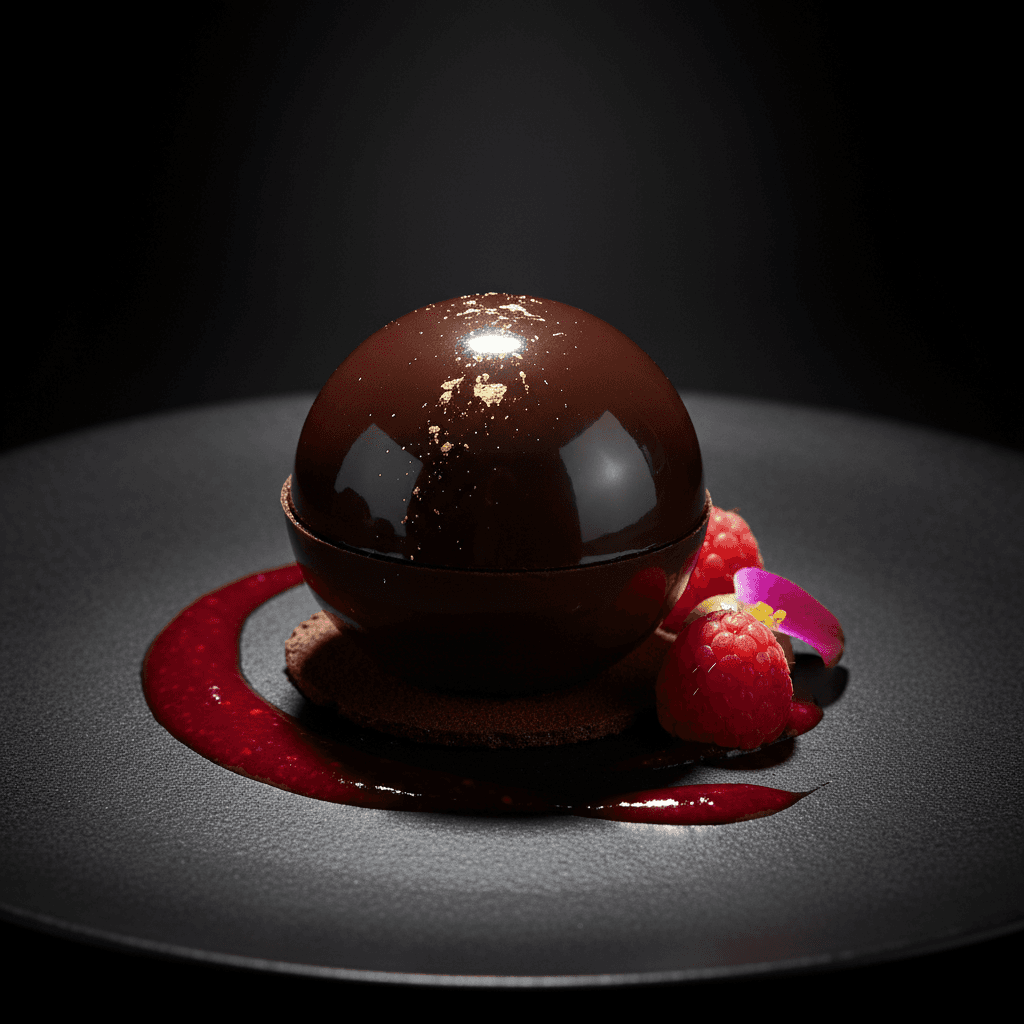 Sphère chocolat grand cru