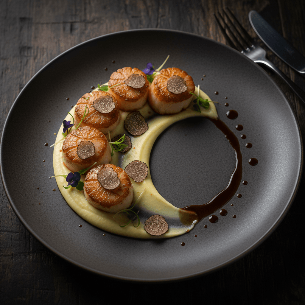 Saint-Jacques rôties